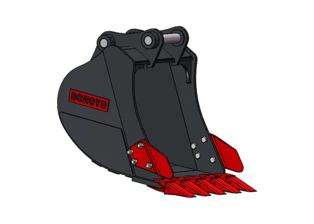 Standard Bucket |Excavator & Backhoe Attachment |BONOVO