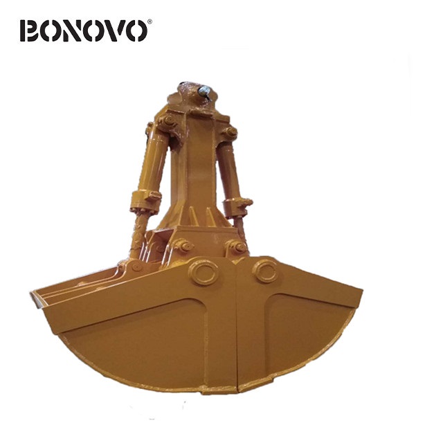 Factory Supply Pontoon Undercarriage –
 CLAMSHELL BUCKET – Bonovo