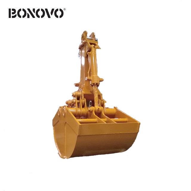 BONOVO higher level of wear protection clamshell bucket for construction site - Bonovo