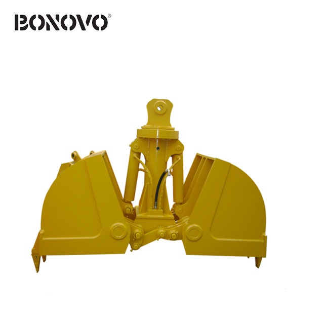 Factory Cheap Hot Skid Steer Hydraulic Breaker - CLAMSHELL BUCKET - Bonovo - Bonovo