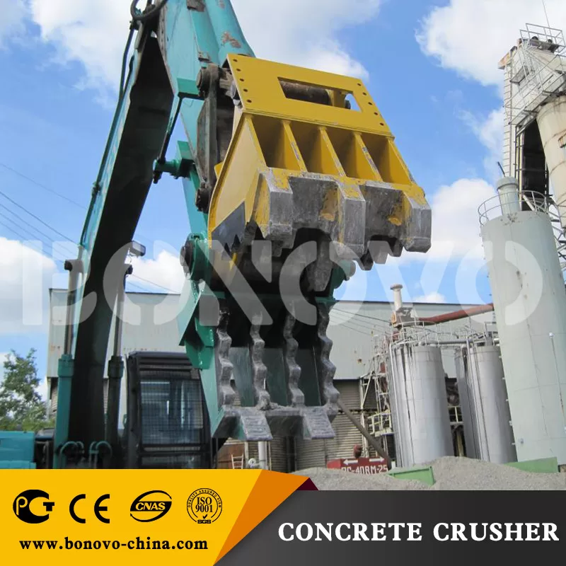 Excavator Crusher: Ikuspegi zehatza