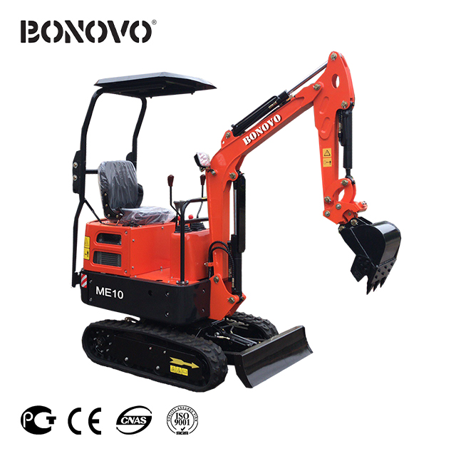 2021 Good Quality 16000 Lb Excavator - Mini Excavator 1 Ton - ME10 - Bonovo - Bonovo