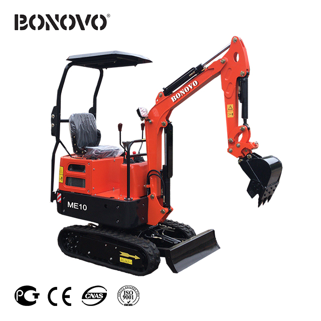 Factory wholesale 0.5 Tonne Digger - Mini Excavator 1 Ton - ME10 - Bonovo - Bonovo