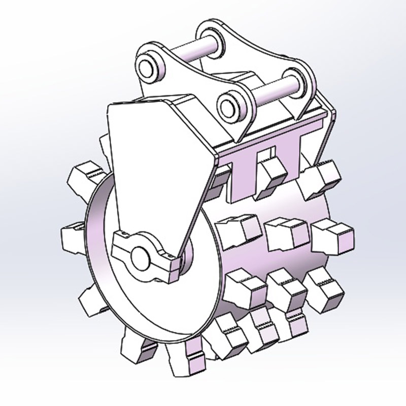 Chinese Professional Mvc90h - BONOVO long working life compaction wheel of all sizes - Bonovo - Bonovo