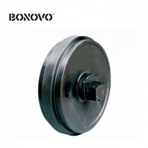 I-BONOVO Undercarriage Parts Excavator Ithrekhi Yangaphambili Idler Wheel DH260 DH258