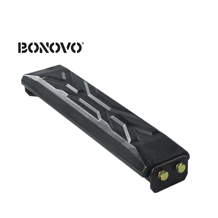 Factory wholesale Itr Track Chains –
 BONOVO Undercarriage Parts Excavator Rubber Pad with 1 Year Guarantee – Bonovo