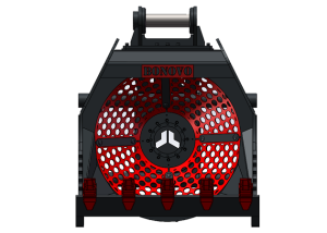 Rotary Screening Bucket For Excavator 1-50 Tons |បូណូវ៉ូ