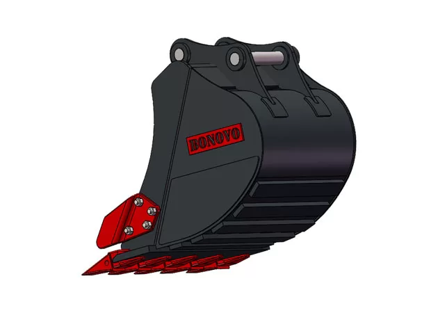 Standard Bucket | Excavator & Backhoe Attachment | BONOVO