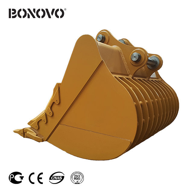 Reasonable price for Mini Digger Rake Bucket - SKELETON SCREENING BUCKET - Bonovo - Bonovo
