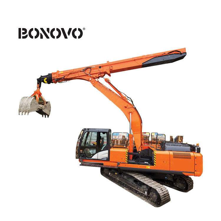 Wholesale Discount Excavator Rake Bucket For Sale - TELESCOPIC ARM - Bonovo - Bonovo