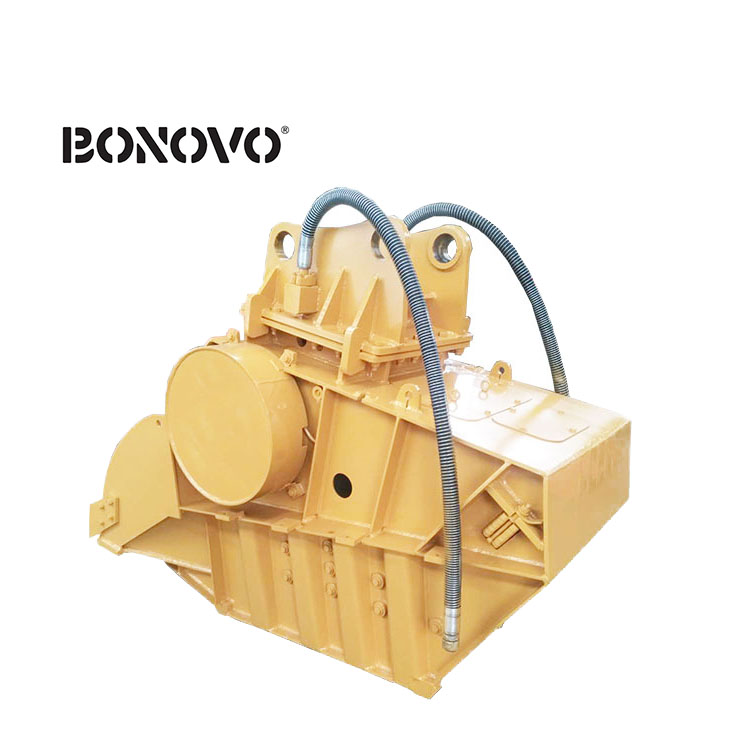 Factory Price Kubota Front End Loader Bucket For Sale - BONOVO wear-resistant OEM ODM service long working life crusher bucket - Bonovo - Bonovo