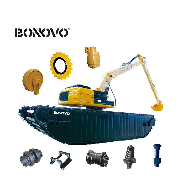 Factory directly supply Track Rollers Cam Followers - BONOVO China Amphibious Excavator Undercarriage swamp Excavator Marsh Buggy - Bonovo - Bonovo