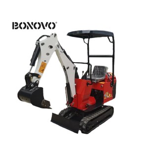 Hot-selling Caterpillar Mini Excavator –
 DIG-DOG DG08 0.8 ton mini excavator with BONOVO attachment  – Bonovo