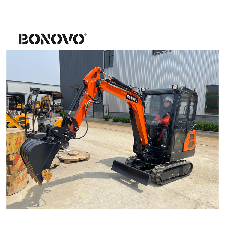 Hot Selling for 360 Mini Digger - DIGDOG DG18 1.8 ton excavator mini digger Crawler Hydraulic Mini Excavator - Bonovo - Bonovo