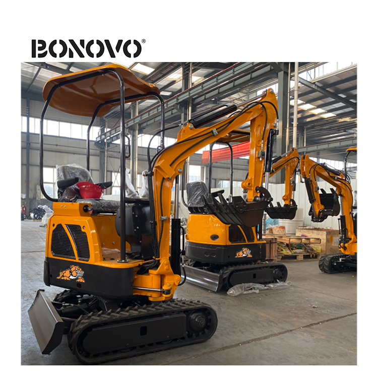 OEM Supply Cat 302 Cr For Sale - DIG-DOG DG12 Mini Excavator with multiple attachments from BONOVO - Bonovo - Bonovo