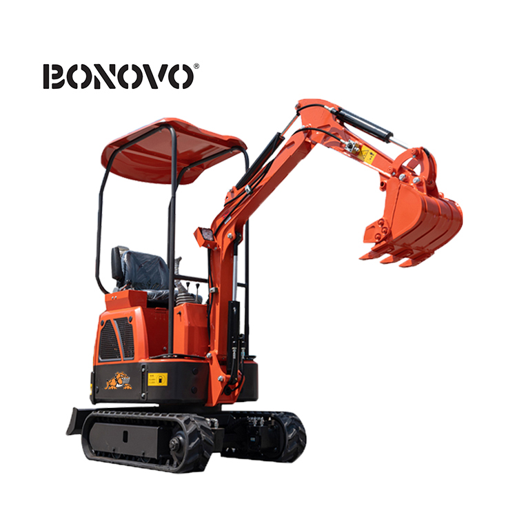 2021 New Style Kubota Excavator For Sale Near Me –
 BONOVO DIGDOG DG12 Mini Excavator with multiple attachments – Bonovo