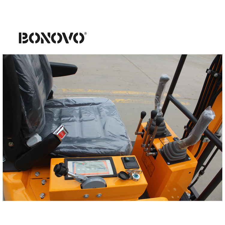 Cheap PriceList for Jcb 8015 For Sale - BONOVO DIGDOG DG12 Mini Excavator with multiple attachments - Bonovo - Bonovo