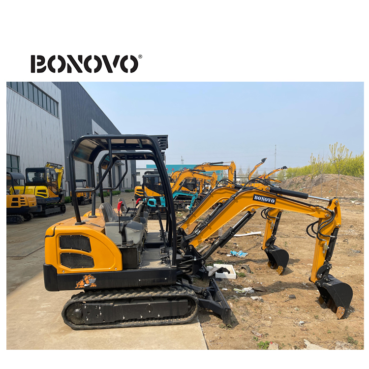 Reliable Supplier Case Cx60c Price - DIGDOG DG18 1.8 ton excavator mini digger Crawler Hydraulic Mini Excavator - Bonovo - Bonovo