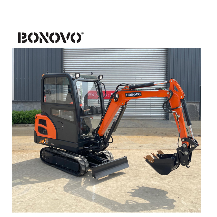 Factory For Cat 302.5 Mini Excavator For Sale - DIGDOG DG18 1.8 ton excavator mini digger Crawler Hydraulic Mini Excavator - Bonovo - Bonovo