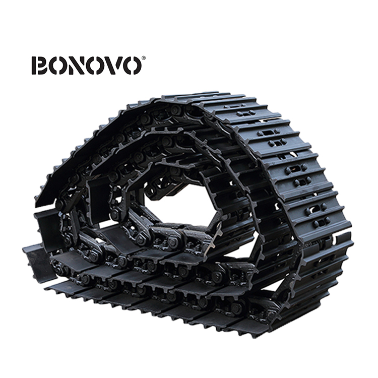 Partes do tren de aterrizaje BONOVO Conjunto de enlace de vía de excavadora para todas as marcas - Bonovo