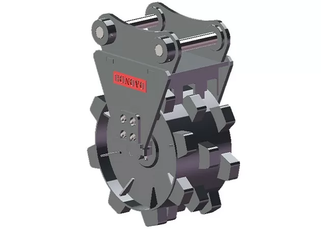 Roda compactadora para escavadeira |Bonovo