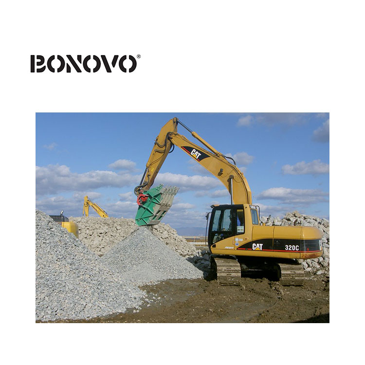 China OEM “Screening Bucket” - BONOVO wear-resistant OEM ODM service long working life crusher bucket - Bonovo - Bonovo