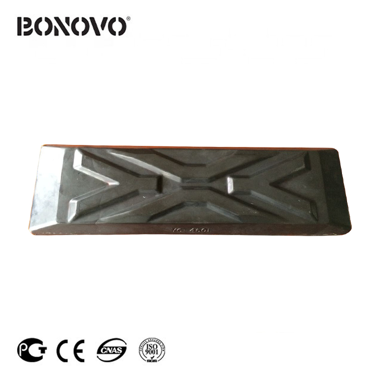 Factory wholesale Berco Track Rollers - Rubber Pad - Bonovo - Bonovo