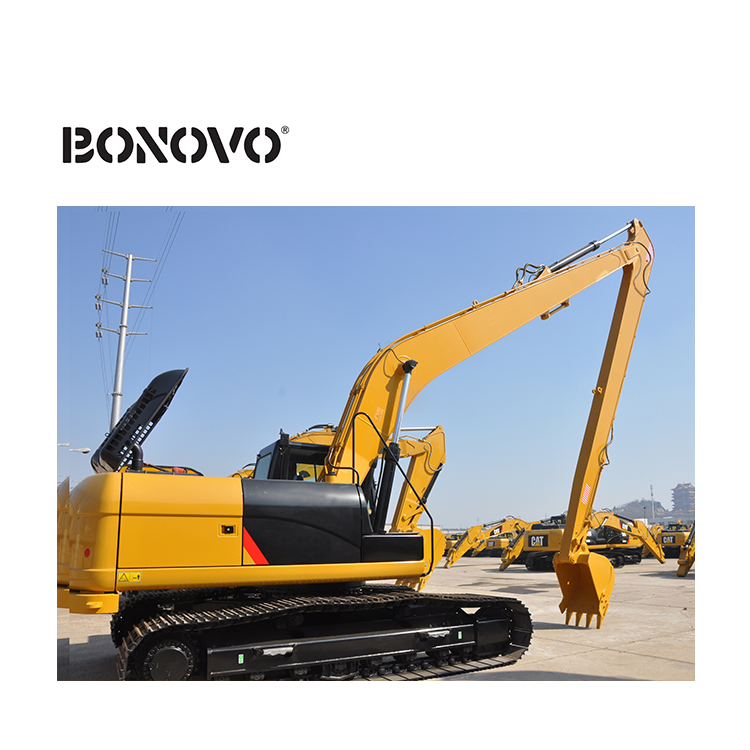 Factory supplied Dingo Bucket Loader - BONOVO excavator demolition long reach arm and boom for all excavator types - Bonovo - Bonovo