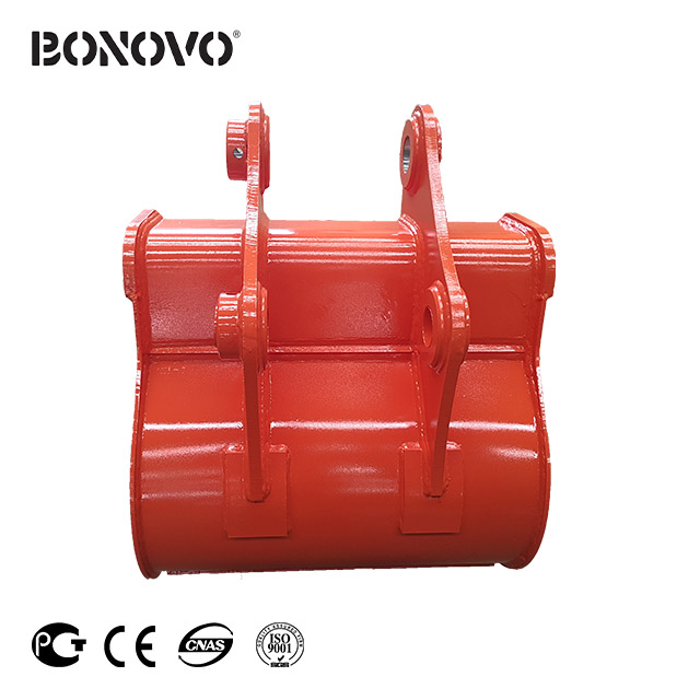Europe style for Tractor Hydraulic Quick Coupler –
 Bonovo high performance excavator general duty digging bucket for earthmoving – Bonovo