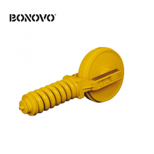 Quality Inspection for Track Rollers Excavator - BONOVO Undercarriage Parts Excavator Heavy Duty Track Front Idler Wheel Assy - Bonovo - Bonovo