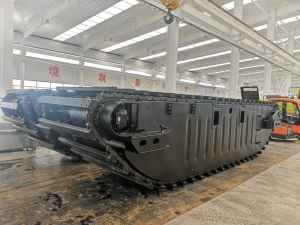 Swamp Excavator, Amphibious Excavator for Sale | Float Track Manufacturer