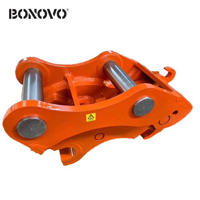 Original Factory Cat 302.5 Bucket - Customizable hydraulic quick coupler from BONOVO produced to match various excavator models - Bonovo - Bonovo