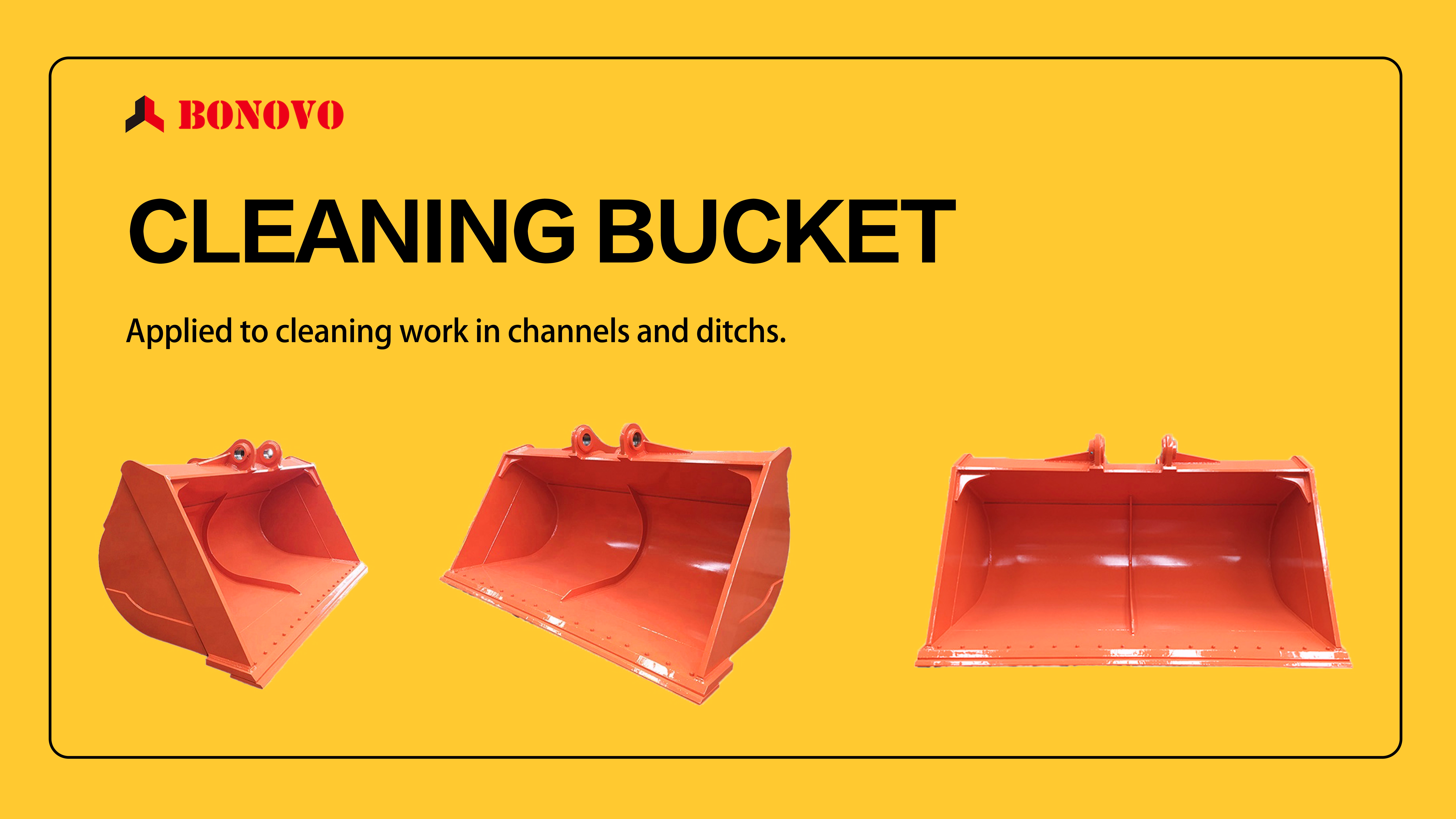 Cleaning Bucket of 7 Different Excavator Bucket Types and Their Uses