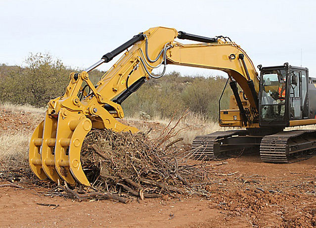 Root Rake For Excavator 1-100 tons | BONOVO Attachments