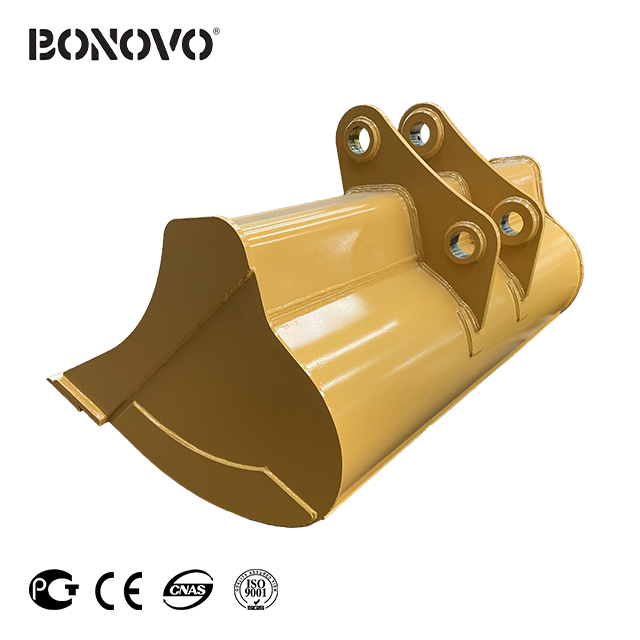 Reasonable price Cheap Plate Compactors For Sale - BONOVO durable ditching clean bucket for trenching and loading - Bonovo - Bonovo
