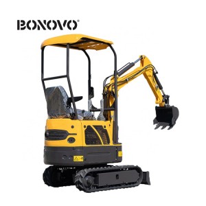 China Cheap price 6000 Lb Excavator –
 BONOVO DIGDOG DG10 Mini Excavator with multiple attachments – Bonovo