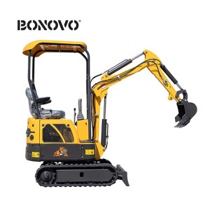 Manufacturing Companies for 50g Excavator For Sale –
 DIG-DOG DG10 Mini Excavator with multiple attachments from BONOVO  – Bonovo