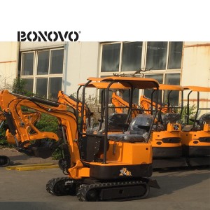 DIG-DOG Excavator Sales | DE10 Mini Excavator with multiple attachments - Bonovo
