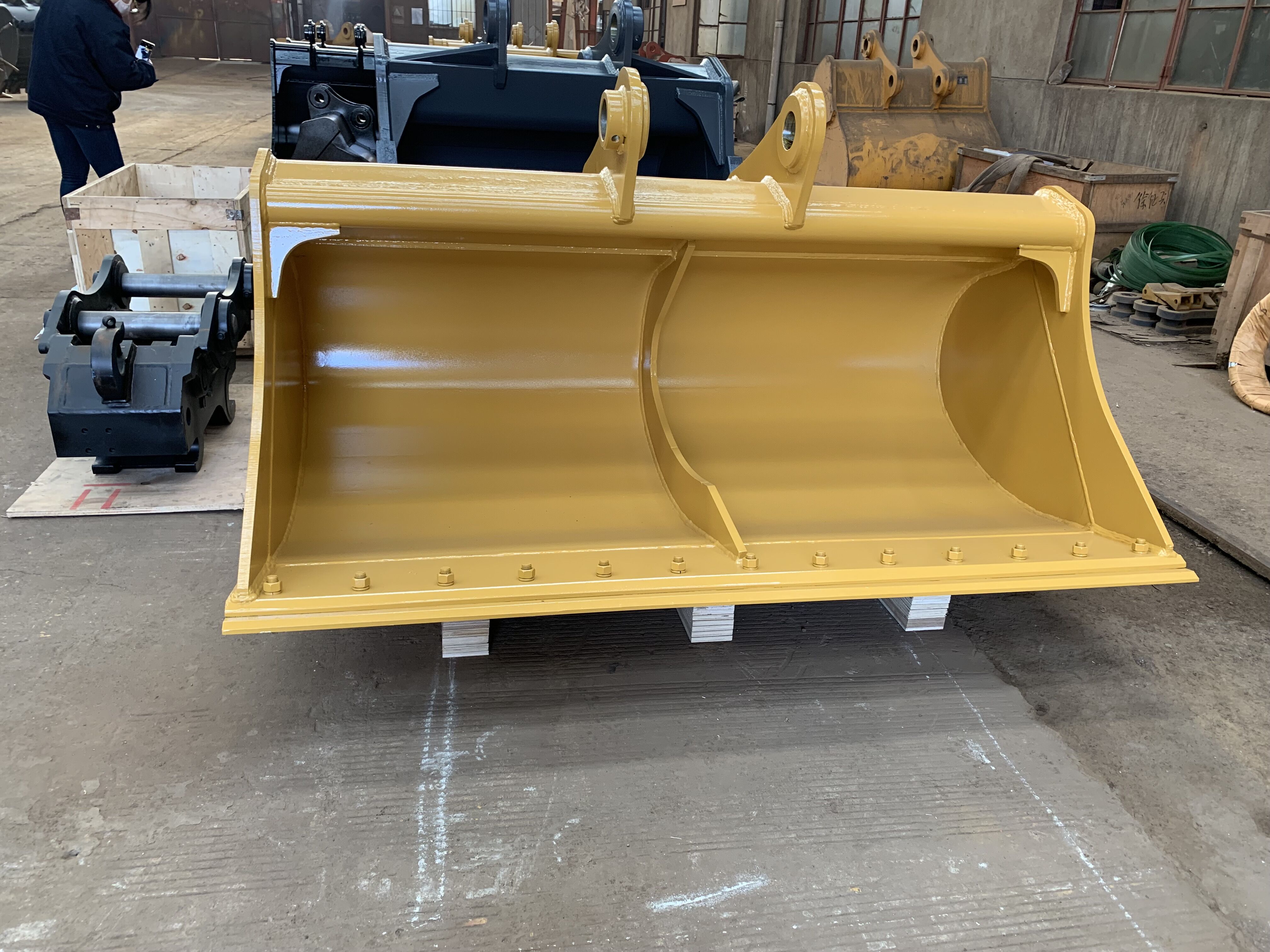 Best quality Jcb Tandem Roller - BONOVO durable ditching clean bucket for trenching and loading - Bonovo - Bonovo