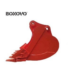 Bonovo original design customizable general-duty excavator bucket for attachments business - Bonovo