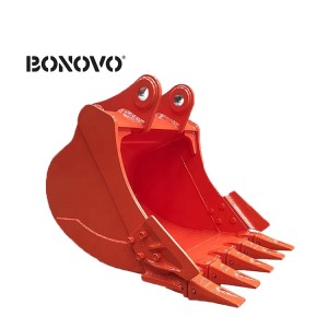 Bonovo original design customizable general-duty excavator bucket for attachments business - Bonovo