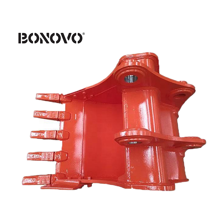 Bonovo օրիգինալ դիզայնի կարգավորելի ընդհանուր աշխատանքային էքսկավատորի դույլ կցորդների բիզնեսի համար - Bonovo