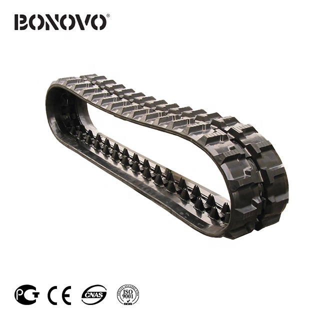 Factory best selling Cat 257 Tracks - BONOVO Undercarriage Parts Rubber Track Rubber Crawler 800 150 68 - Bonovo - Bonovo