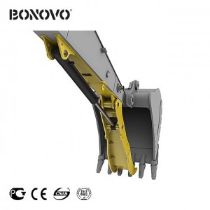 Excavator link-on hydraulic thumb from BONOVO for mini digger excavator - Bonovo
