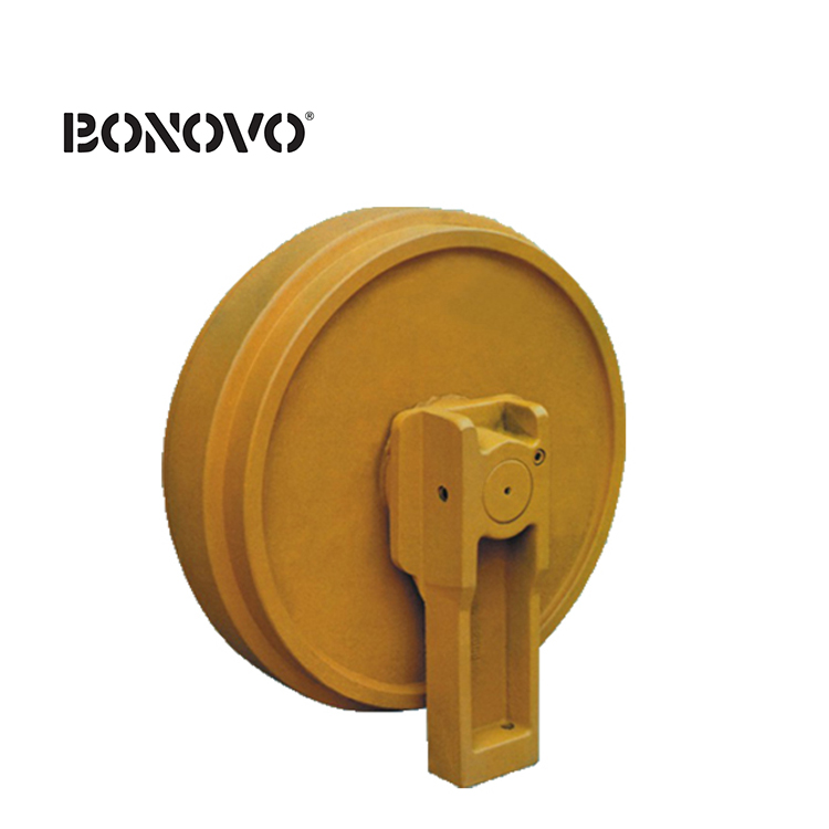 Chinese Professional Excavator China Manufacturer - BONOVO Undercarriage Parts Excavator Track Front Idler Wheel EX110 EX120 EX130 EX135 - Bonovo - Bonovo