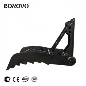 Best Price for Solar Compacting Trash Can –
 BONOVO Backhoe mechanical thumb for wholesale and retail – Bonovo