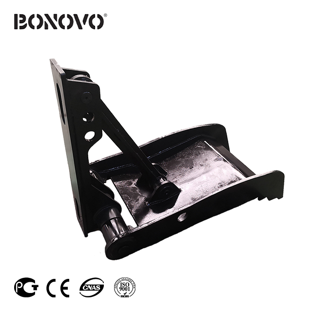 OEM Customized Skid Steer Loader Bucket - MECHANICAL THUMB - Bonovo - Bonovo