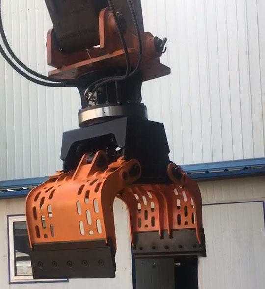 Yan awọn ọtun grapple fun nyin excavator