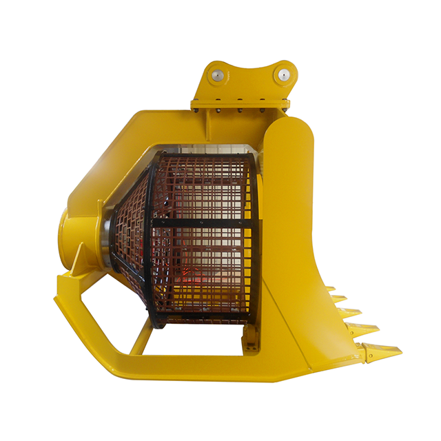 Factory wholesale Heavy Duty Track Rollers - 360 rotary screening bucket suitable for 1-50t excavators - Bonovo - Bonovo