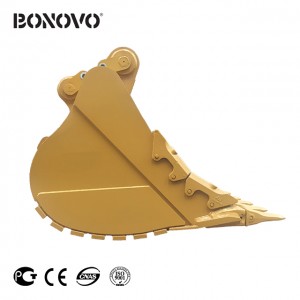 Bonovo severe-duty bucket quarry bucket for digging in severe ground conditions where rock is prevalent - Bonovo